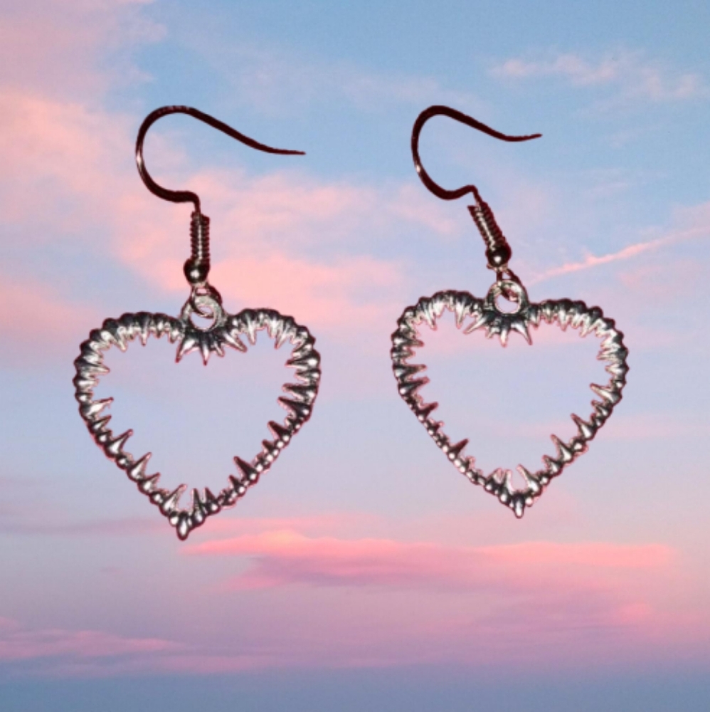 Heart earrings